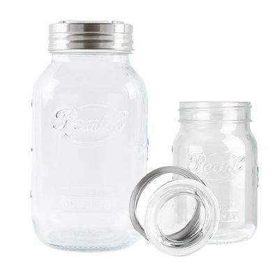 Skleněná nádoba s víkem