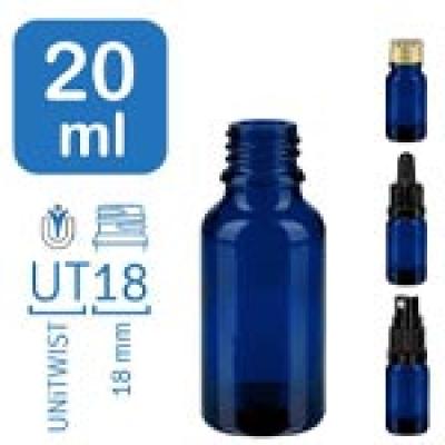 Lékárenské lahvičky BlueLine 20 ml UT18