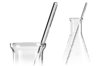 Skleněné míchací nádoby