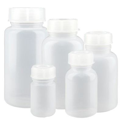 Lahvičky se širokým hrdlem a uzávěrem