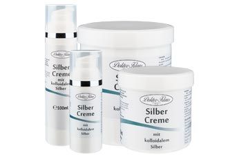 Krém se stříbrem