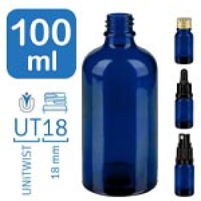 Lékárenské lahvičky BlueLine 100 ml UT18