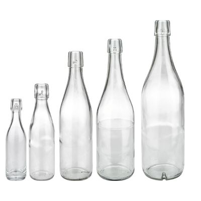 Lahve s objímkou bez uzávěru