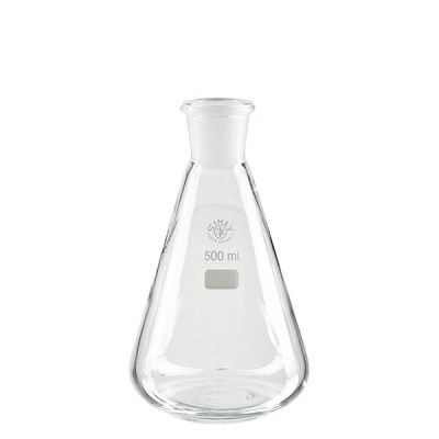 Erlenmeyerovy baňky s normalizovaným hrdlem