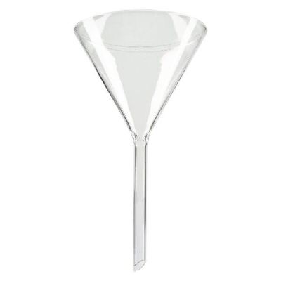 Laboratorní skleněné nálevky (borosilikát 3.3)