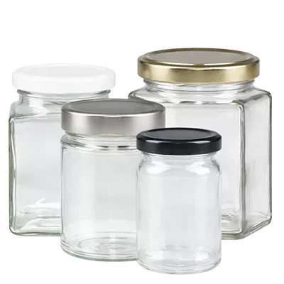 Skleněné sklenice Twist-Off