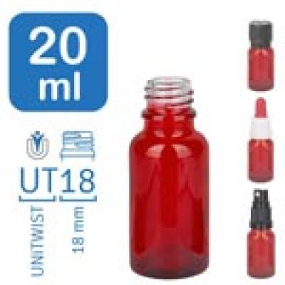 Lékárenské lahvičky RedLine o objemu 20 ml