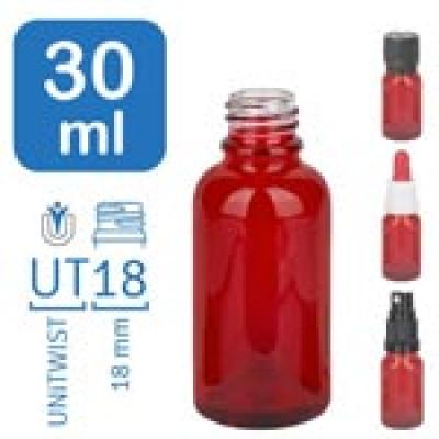 Lékárenské lahvičky RedLine o objemu 30 ml